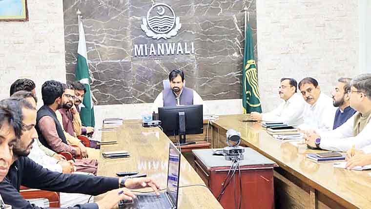   ڈیزاسٹر مینجمنٹ سروے ، متعلقہ محکموں کو ڈیٹا کی تصدیق کی ہدایت