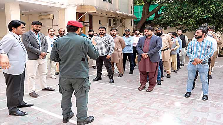 یونیک گروپ اور ریسکیو 1122کے  اشتراک سے فائر سیفٹی ڈرل کا انعقاد
