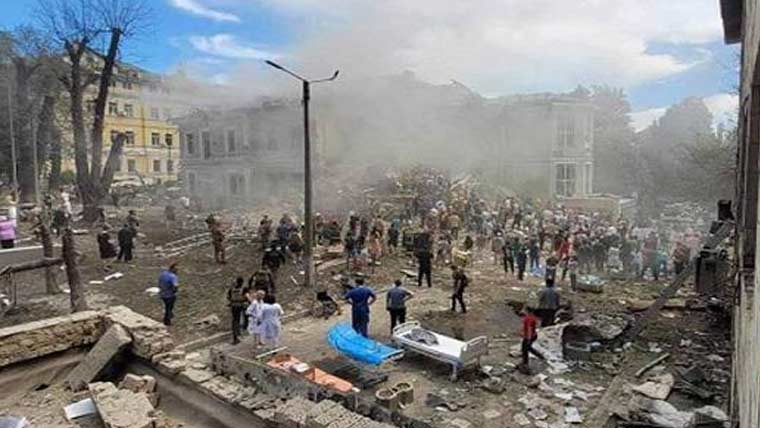 روس، یوکرین کے باہمی  حملے ، 7 افراد ہلاک، متعدد زخمی