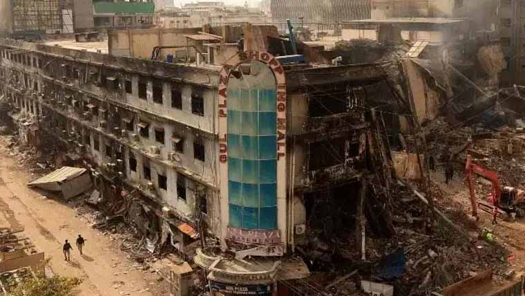 سانحہ گل پلازہ:دکانداروں کو  فریق مقدمہ بنانے کی استدعا 