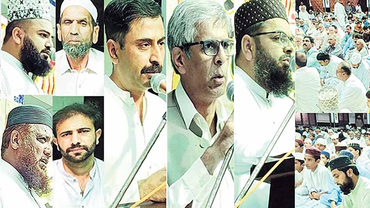 کیپٹن ابوذر شہیدکے ایصال ثواب  کیلئے قرآن خوانی ،خراج عقیدت پیش 