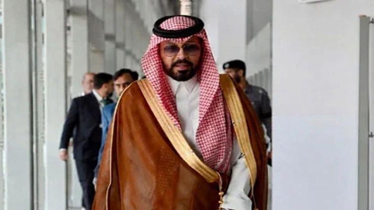  نامزد سعودی سفیر ڈاکٹر راجح بن  طامی البقمی پاکستان پہنچ گئے