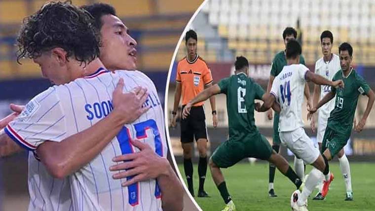 فیفا آسیان کپ :پاکستان 4-0سے ہارگیا،تھائی لینڈفاتح 