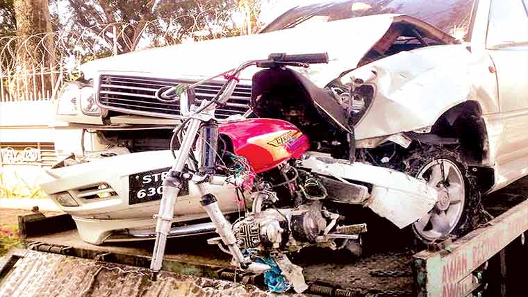 راہگیر حادثے کی نذر