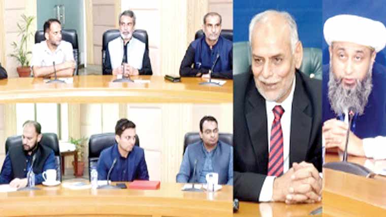  پروموشن لنکڈ ٹریننگ کورس  کے شرکا کا زرعی یونیورسٹی کا دورہ