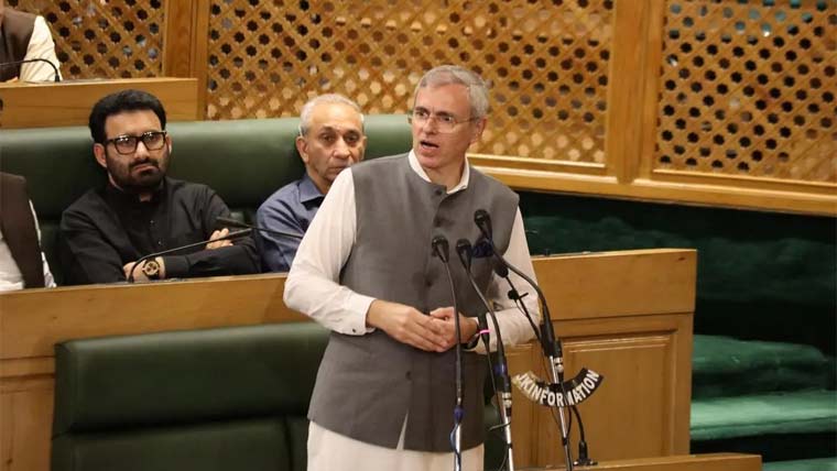 مقبوضہ کشمیر اسمبلی میں ریاستی حیثیت بحال کرنیکی قرارداد منظور