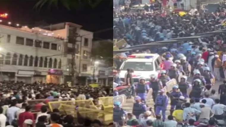 بھارت: 600 سالہ تاریخی مسجد کی  مسماری پر پولیس، مظاہرین میں جھڑپیں
