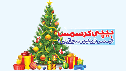  ہیپی کرسمس کرسمس ٹری کیوں سجاتے ہیں؟