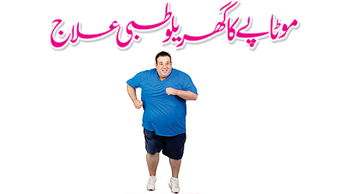 موٹاپے کا گھریلو طبی علاج