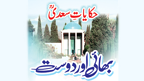 حکایات سعدی, بھائی اور دوست