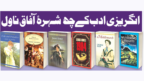     انگریزی ادب کے چھ شہرۂ آفاق ناول