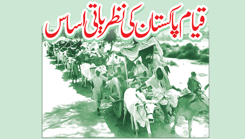 قیام پاکستان کی نظریاتی اساس
