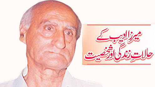 میرزا ادیب کے حالاتِ زندگی اور شخصیت 