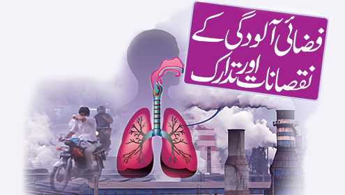 فضائی آلودگی کے نقصانات اور تدارک