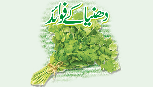 دھنیا کے فوائد