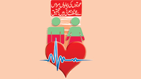 عورتوں کی بیماریاں مردوں سے مختلف ہوتی ہیں: تحقیق