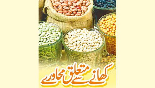 کھانے سے متعلق محاورے