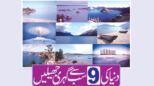 دنیا کی سب سے گہری جھیلیں