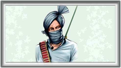 دِنے راج فرنگی دا……تے راتی راج ملنگی دا 