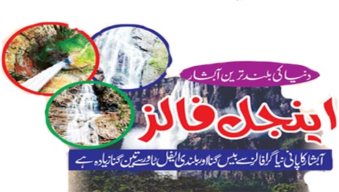 دنیا کی بلند ترین آبشار:اینجل فالز