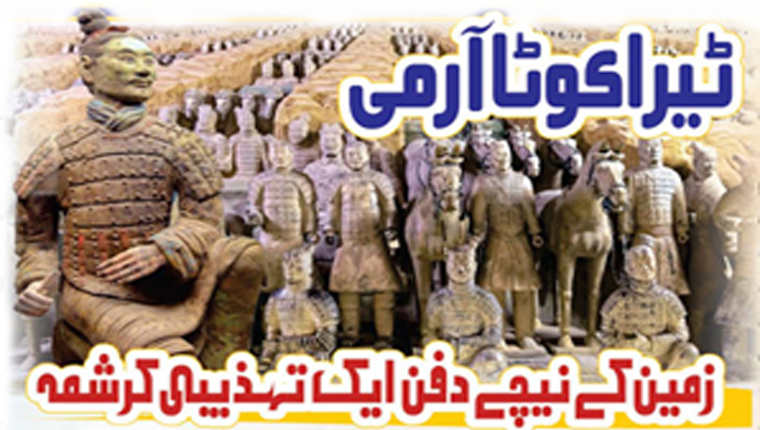 ٹیراکوٹا آرمی : زمین کے نیچے دفن ایک تہذیبی کرشمہ