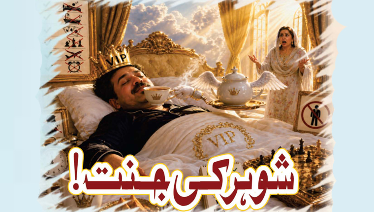 شوہر کی جنت!