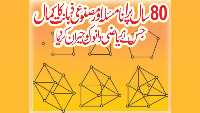 80 سال پرانا مسئلہ اور مصنوعی ذہانت کا حیران کن حل  جس نے ریاضی دانوں کو حیران کر دیا
