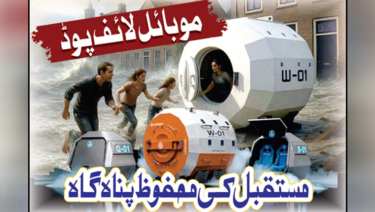  موبائل لائف پوڈ: مستقبل کی محفوظ پناہ گاہ