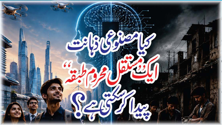 کیا مصنوعی ذہانت ایک ’’ مستقل محروم طبقہ‘‘ پیدا کر سکتی ہے؟