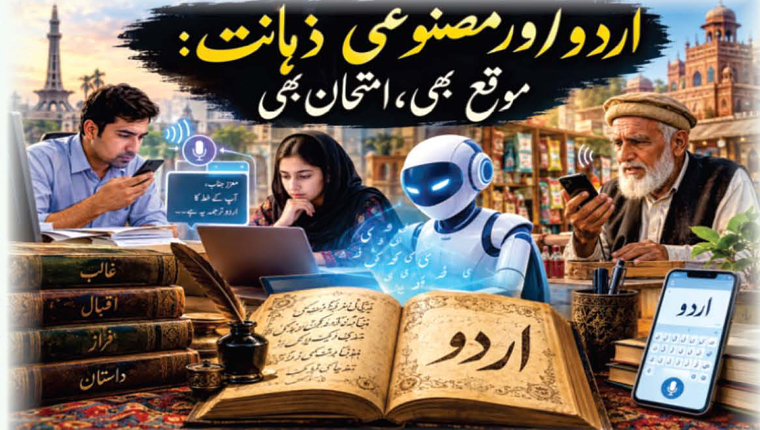  اردو اور مصنوعی ذہانت: موقع بھی، امتحان بھی