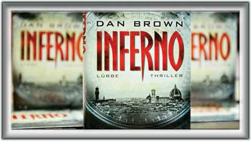 ڈاونچی کوڈ کے مصنف ڈین براؤن کے تازہ ناول Inferno کا شہرہ
